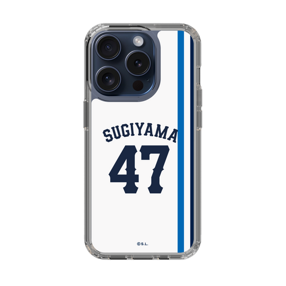 スリムプロテクションケース［ 埼玉西武ライオンズ- #47 SUGIYAMA - ホーム ］