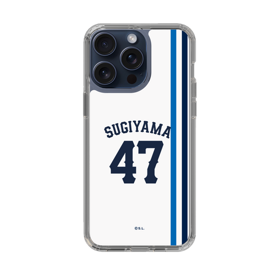 スリムプロテクションケース［ 埼玉西武ライオンズ- #47 SUGIYAMA - ホーム ］