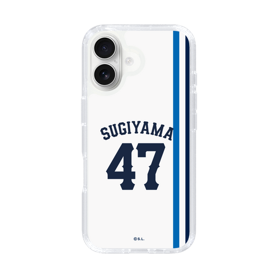 スリムプロテクションケース［ 埼玉西武ライオンズ- #47 SUGIYAMA - ホーム ］