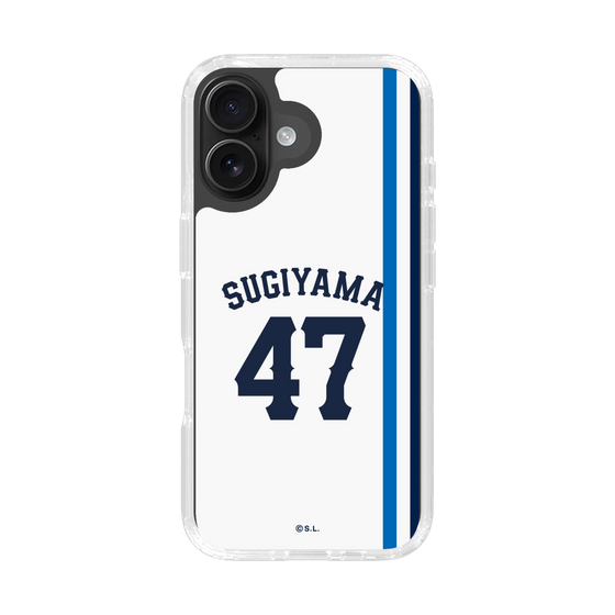 スリムプロテクションケース［ 埼玉西武ライオンズ- #47 SUGIYAMA - ホーム ］