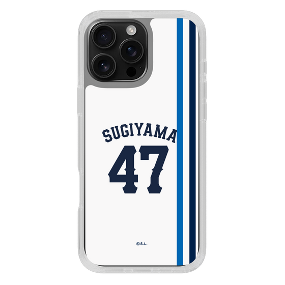 スリムプロテクションケース［ 埼玉西武ライオンズ- #47 SUGIYAMA - ホーム ］