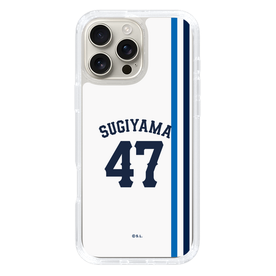 スリムプロテクションケース［ 埼玉西武ライオンズ- #47 SUGIYAMA - ホーム ］