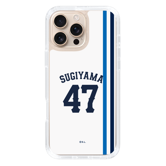 スリムプロテクションケース［ 埼玉西武ライオンズ- #47 SUGIYAMA - ホーム ］