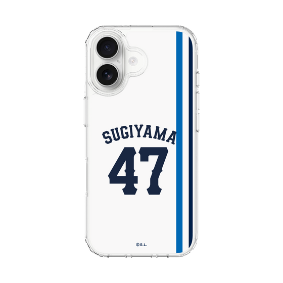 スリムプロテクションケース［ 埼玉西武ライオンズ- #47 SUGIYAMA - ホーム ］