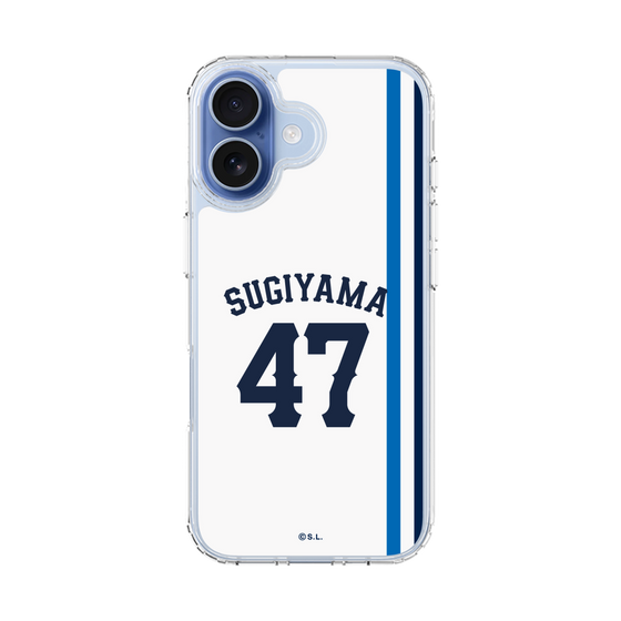 スリムプロテクションケース［ 埼玉西武ライオンズ- #47 SUGIYAMA - ホーム ］