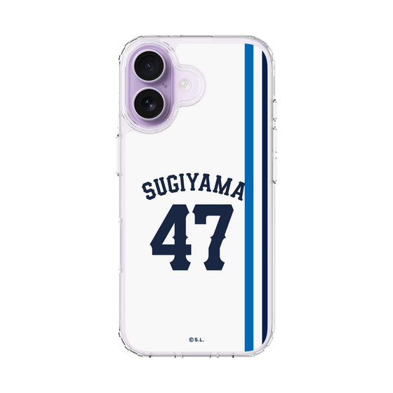 スリムプロテクションケース［ 埼玉西武ライオンズ- #47 SUGIYAMA - ホーム ］