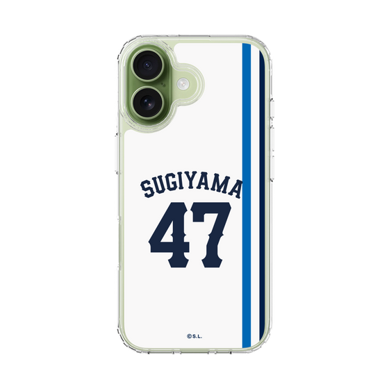 スリムプロテクションケース［ 埼玉西武ライオンズ- #47 SUGIYAMA - ホーム ］