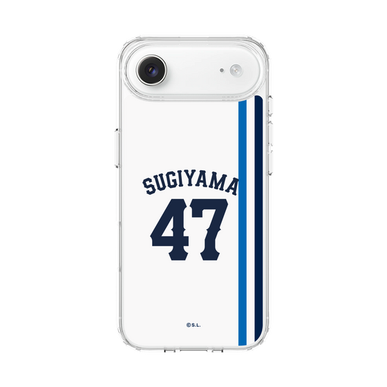 スリムプロテクションケース［ 埼玉西武ライオンズ- #47 SUGIYAMA - ホーム ］