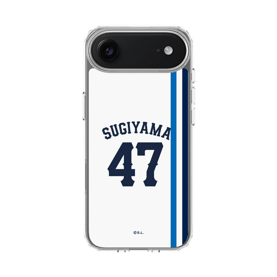 スリムプロテクションケース［ 埼玉西武ライオンズ- #47 SUGIYAMA - ホーム ］