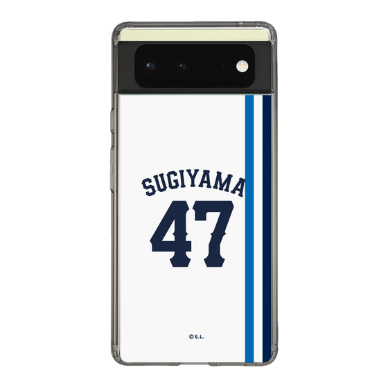 スリムプロテクションケース［ 埼玉西武ライオンズ- #47 SUGIYAMA - ホーム ］
