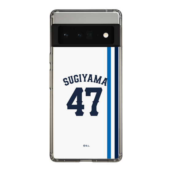 スリムプロテクションケース［ 埼玉西武ライオンズ- #47 SUGIYAMA - ホーム ］
