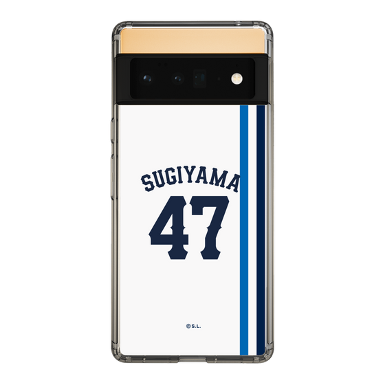 スリムプロテクションケース［ 埼玉西武ライオンズ- #47 SUGIYAMA - ホーム ］