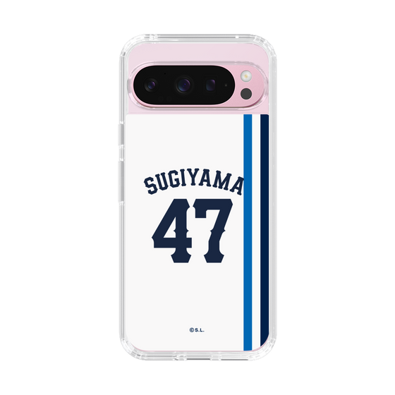 スリムプロテクションケース［ 埼玉西武ライオンズ- #47 SUGIYAMA - ホーム ］