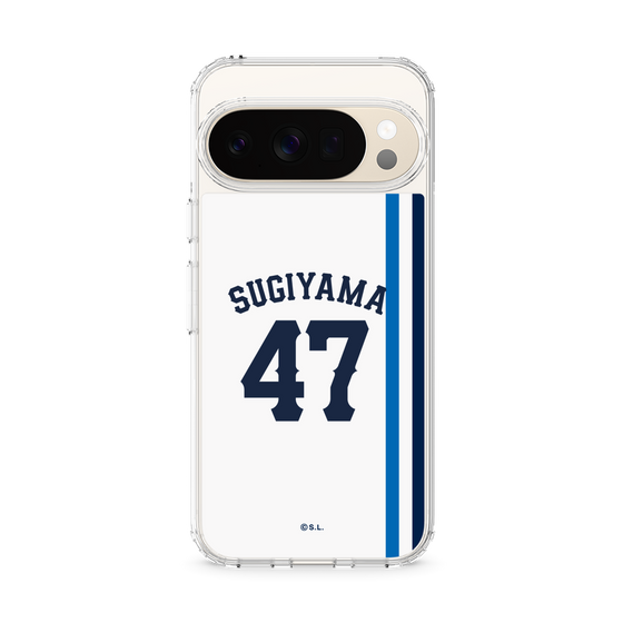 スリムプロテクションケース［ 埼玉西武ライオンズ- #47 SUGIYAMA - ホーム ］