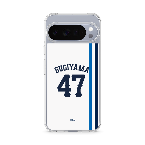 スリムプロテクションケース［ 埼玉西武ライオンズ- #47 SUGIYAMA - ホーム ］