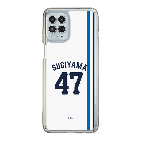 スリムプロテクションケース［ 埼玉西武ライオンズ- #47 SUGIYAMA - ホーム ］