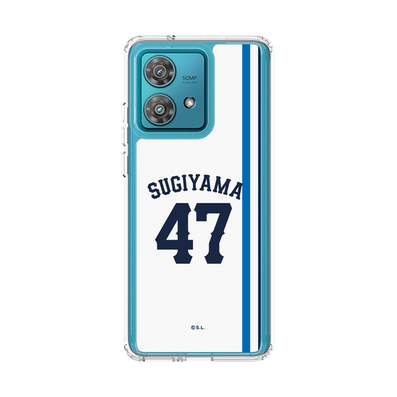 スリムプロテクションケース［ 埼玉西武ライオンズ- #47 SUGIYAMA - ホーム ］