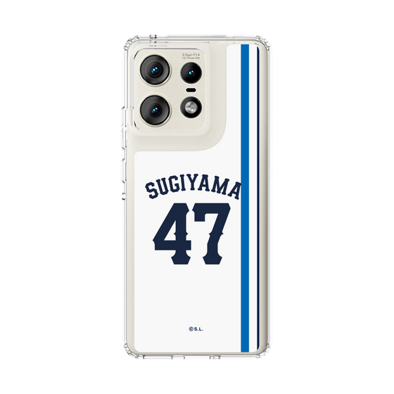スリムプロテクションケース［ 埼玉西武ライオンズ- #47 SUGIYAMA - ホーム ］
