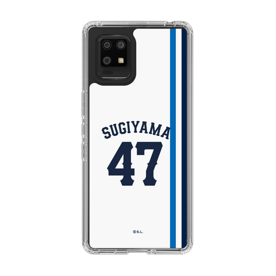 スリムプロテクションケース［ 埼玉西武ライオンズ- #47 SUGIYAMA - ホーム ］