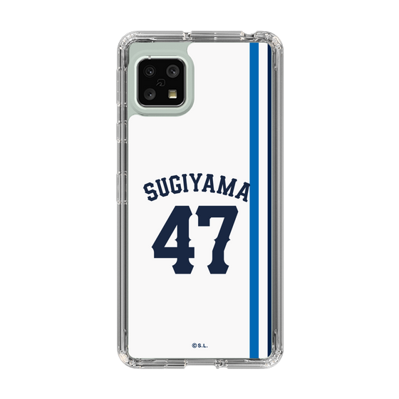 スリムプロテクションケース［ 埼玉西武ライオンズ- #47 SUGIYAMA - ホーム ］