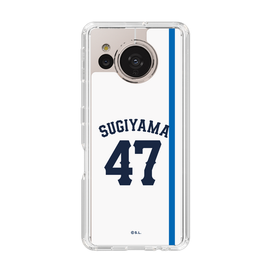 スリムプロテクションケース［ 埼玉西武ライオンズ- #47 SUGIYAMA - ホーム ］