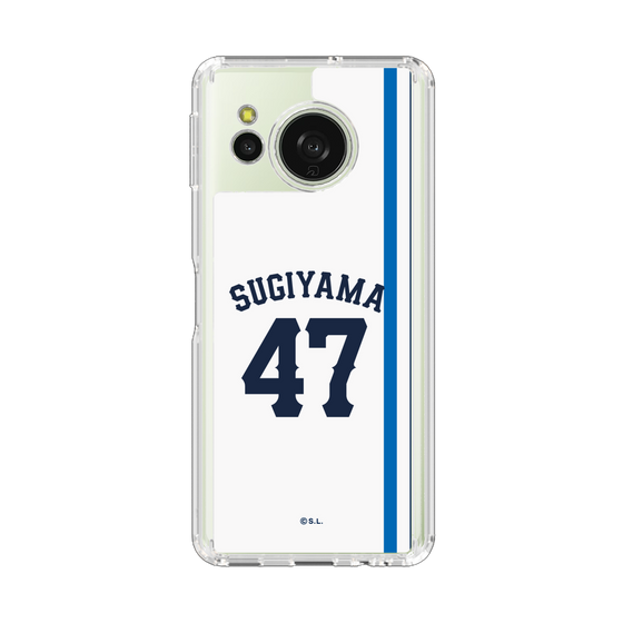 スリムプロテクションケース［ 埼玉西武ライオンズ- #47 SUGIYAMA - ホーム ］