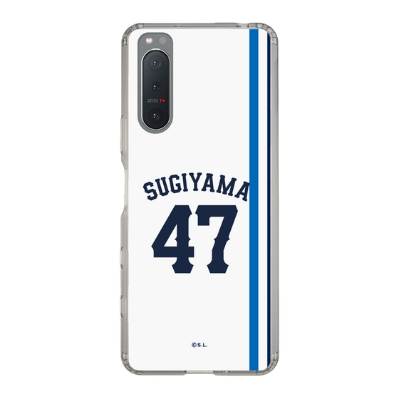 スリムプロテクションケース［ 埼玉西武ライオンズ- #47 SUGIYAMA - ホーム ］