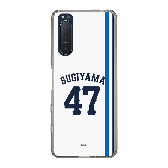 スリムプロテクションケース［ 埼玉西武ライオンズ- #47 SUGIYAMA - ホーム ］