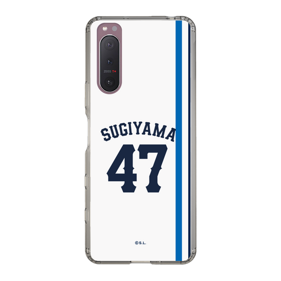 スリムプロテクションケース［ 埼玉西武ライオンズ- #47 SUGIYAMA - ホーム ］