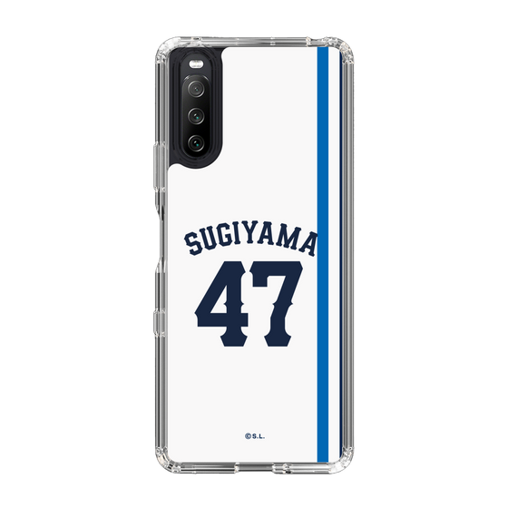 スリムプロテクションケース［ 埼玉西武ライオンズ- #47 SUGIYAMA - ホーム ］
