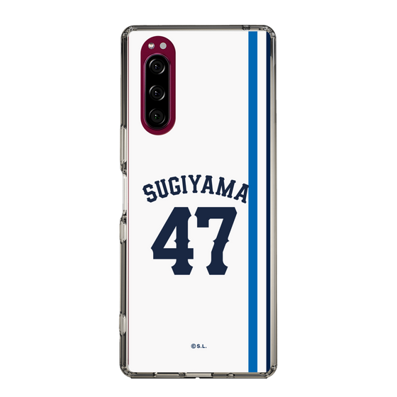 スリムプロテクションケース［ 埼玉西武ライオンズ- #47 SUGIYAMA - ホーム ］