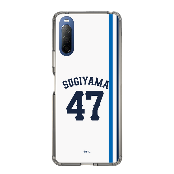 スリムプロテクションケース［ 埼玉西武ライオンズ- #47 SUGIYAMA - ホーム ］