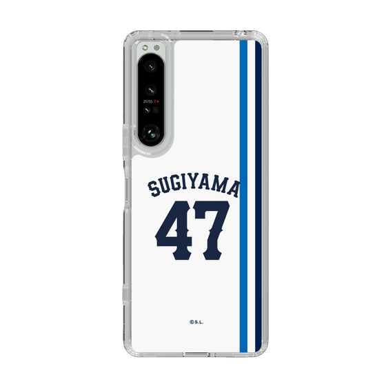 スリムプロテクションケース［ 埼玉西武ライオンズ- #47 SUGIYAMA - ホーム ］
