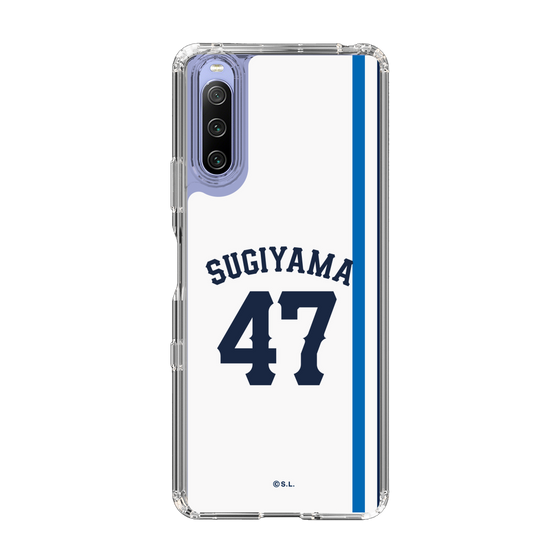 スリムプロテクションケース［ 埼玉西武ライオンズ- #47 SUGIYAMA - ホーム ］