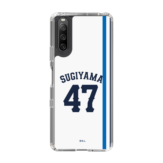 スリムプロテクションケース［ 埼玉西武ライオンズ- #47 SUGIYAMA - ホーム ］
