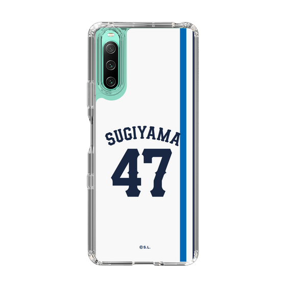 スリムプロテクションケース［ 埼玉西武ライオンズ- #47 SUGIYAMA - ホーム ］