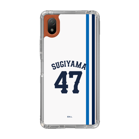 スリムプロテクションケース［ 埼玉西武ライオンズ- #47 SUGIYAMA - ホーム ］