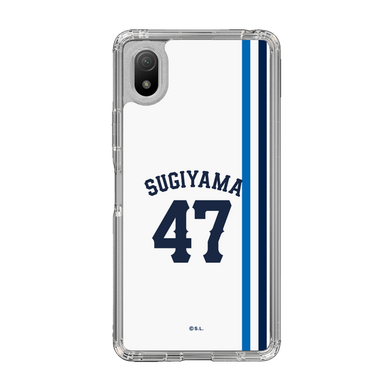 スリムプロテクションケース［ 埼玉西武ライオンズ- #47 SUGIYAMA - ホーム ］