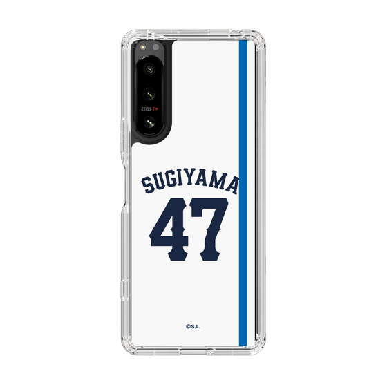 スリムプロテクションケース［ 埼玉西武ライオンズ- #47 SUGIYAMA - ホーム ］
