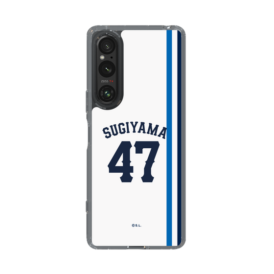 スリムプロテクションケース［ 埼玉西武ライオンズ- #47 SUGIYAMA - ホーム ］