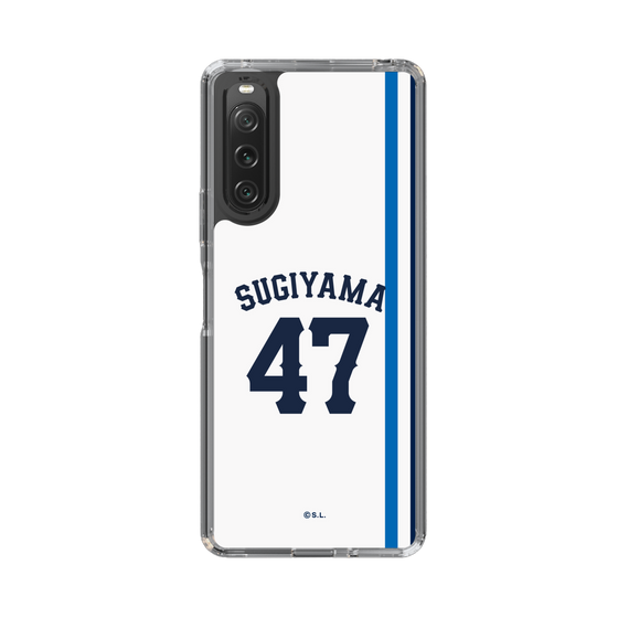スリムプロテクションケース［ 埼玉西武ライオンズ- #47 SUGIYAMA - ホーム ］
