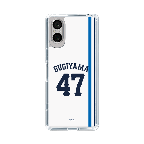 スリムプロテクションケース［ 埼玉西武ライオンズ- #47 SUGIYAMA - ホーム ］