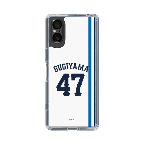 スリムプロテクションケース［ 埼玉西武ライオンズ- #47 SUGIYAMA - ホーム ］