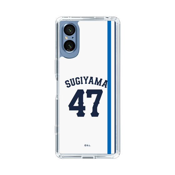 スリムプロテクションケース［ 埼玉西武ライオンズ- #47 SUGIYAMA - ホーム ］