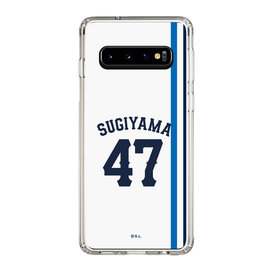スリムプロテクションケース［ 埼玉西武ライオンズ- #47 SUGIYAMA - ホーム ］