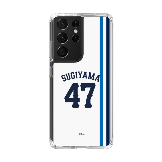 スリムプロテクションケース［ 埼玉西武ライオンズ- #47 SUGIYAMA - ホーム ］