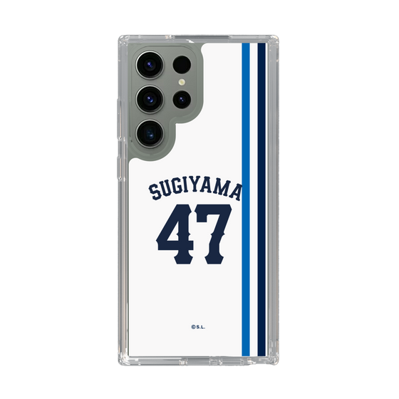 スリムプロテクションケース［ 埼玉西武ライオンズ- #47 SUGIYAMA - ホーム ］