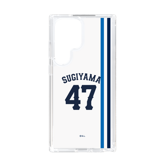 スリムプロテクションケース［ 埼玉西武ライオンズ- #47 SUGIYAMA - ホーム ］