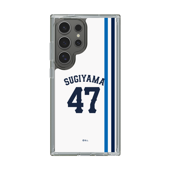 スリムプロテクションケース［ 埼玉西武ライオンズ- #47 SUGIYAMA - ホーム ］