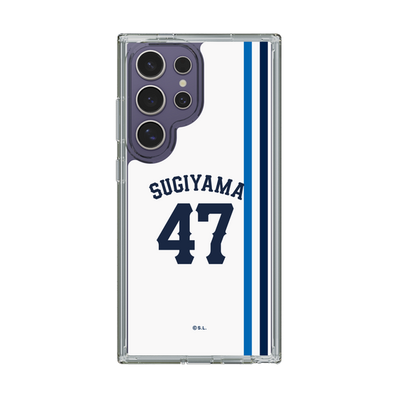 スリムプロテクションケース［ 埼玉西武ライオンズ- #47 SUGIYAMA - ホーム ］